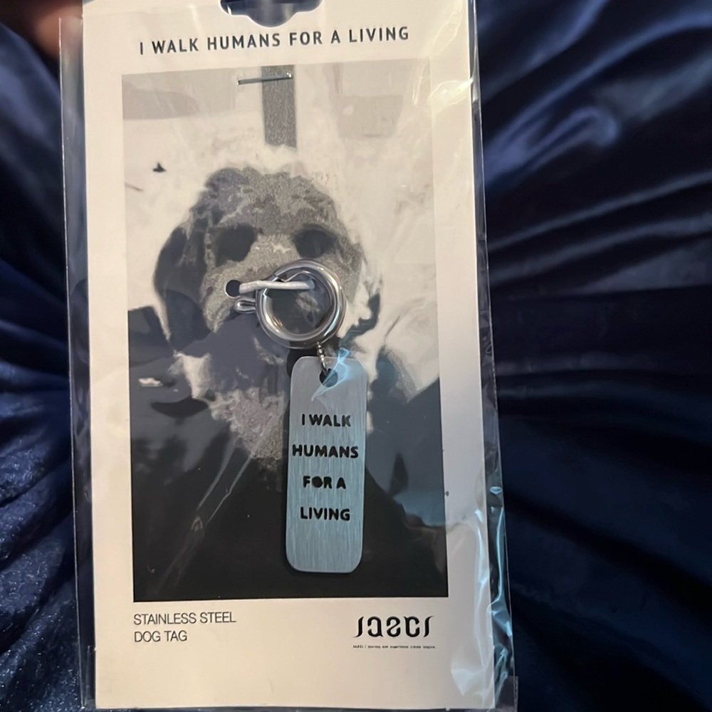 Jaeci stainless steel dog tag